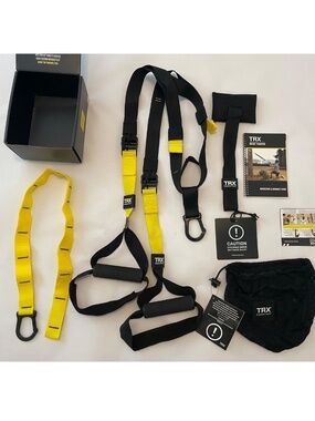 TRX Suspension Trainer Home Gym Workout Equipment Resistance Straps New Open Box